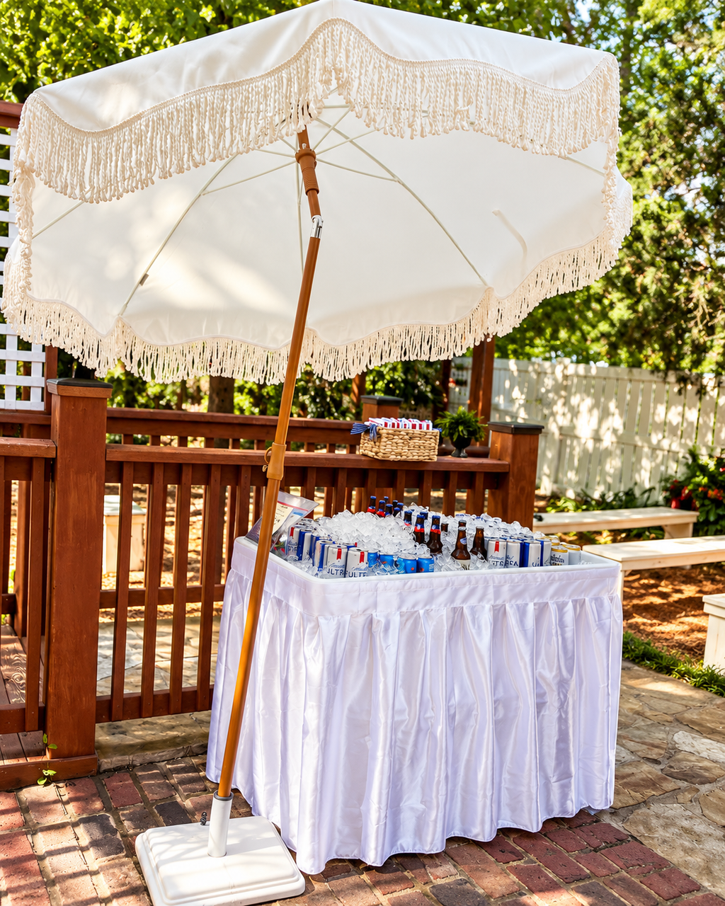 Beverage table